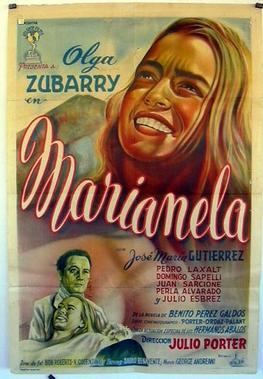 Marianela (1955 film) movie poster