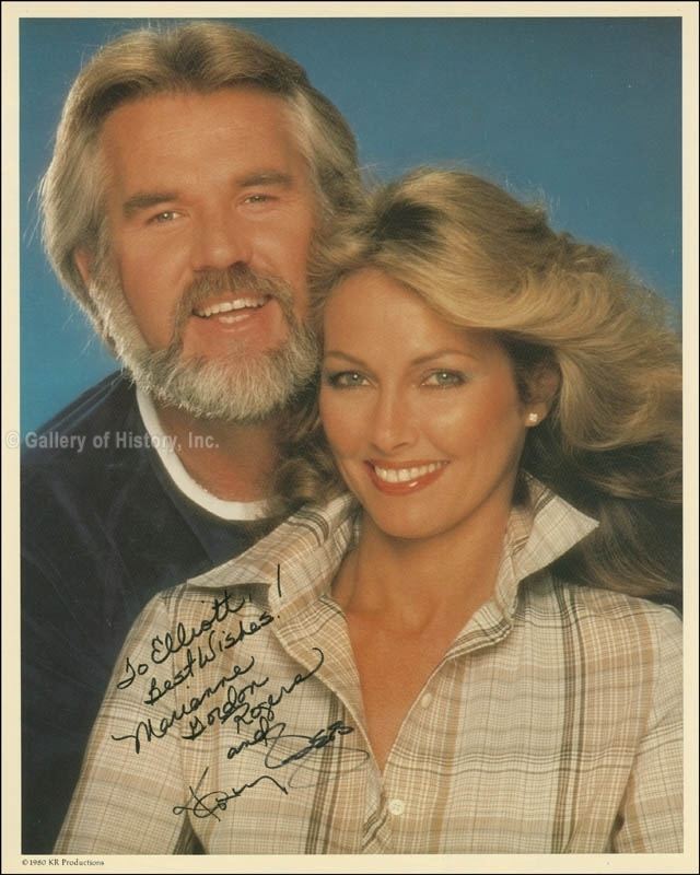 Marianne Gordon HistoryForSale Autographs and Manuscripts Kenny Rogers