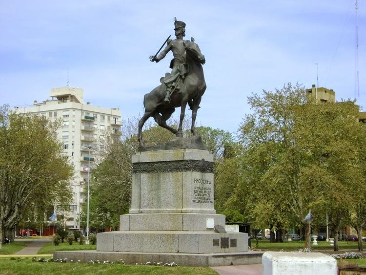 Mariano Necochea Mariano Necochea el patriota ms herido Militares en las calles