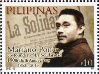 Mariano Ponce Mariano Ponce on Philippines Stamps