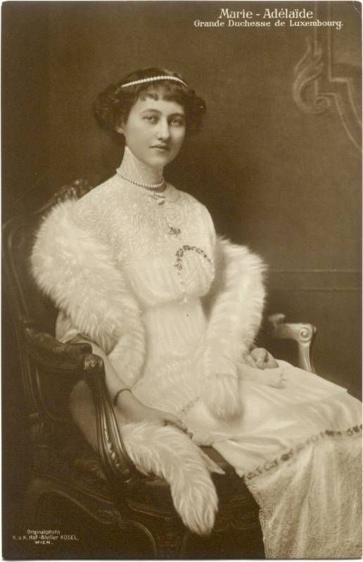 Marie-Adélaïde, Grand Duchess of Luxembourg MarieAdlade Grand Duchess of Luxembourg 18941924 who remained