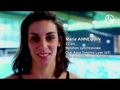 Marie Annequin Marie Annequin Natation synchronise Team RhneAlpes YouTube