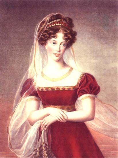 Marie-Caroline de Bourbon-Sicile, duchesse de Berry MarieCaroline de BourbonSiciles elisabeth VigeLebrun