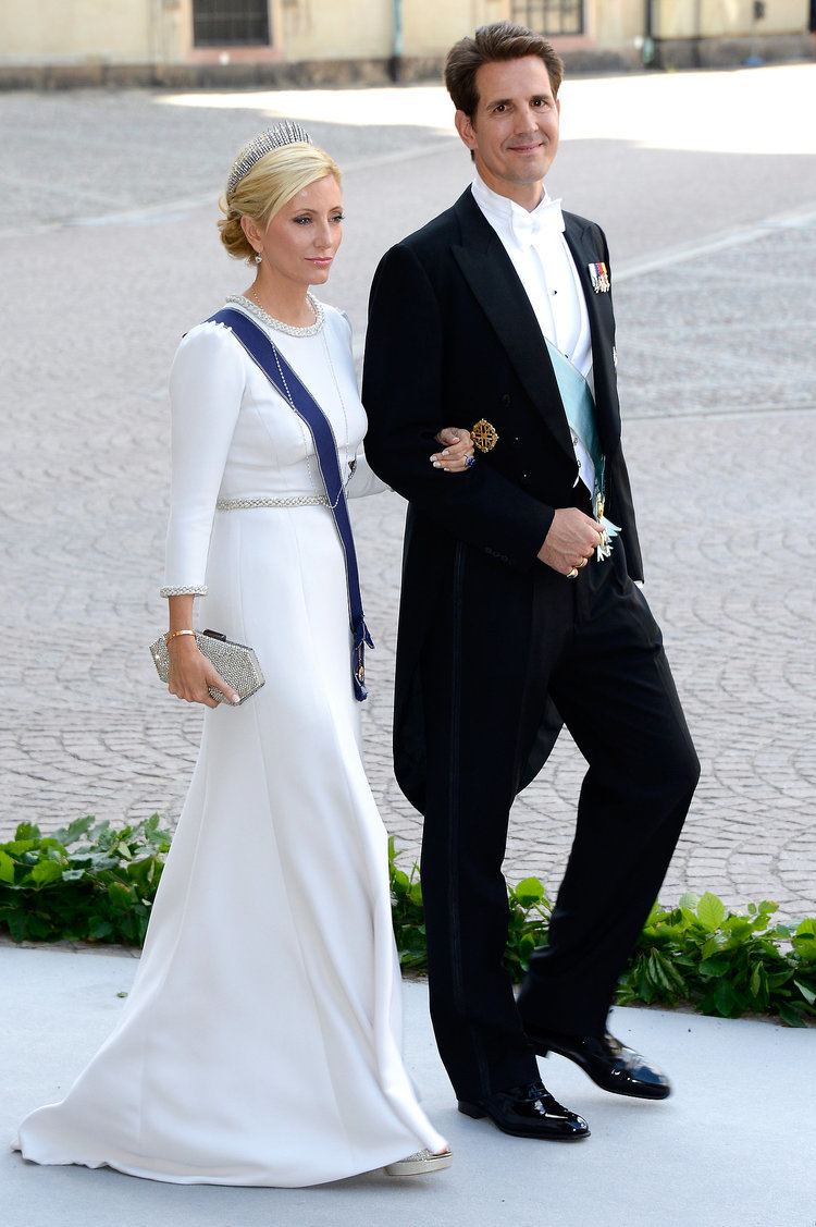 Marie-Chantal, Crown Princess of Greece Crown Princess MarieChantal and Crown Prince Pavlos of