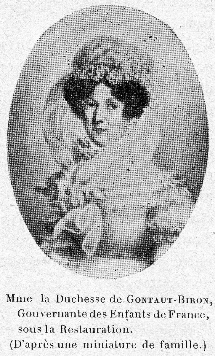 Marie Joséphine Louise, duchesse de Gontaut