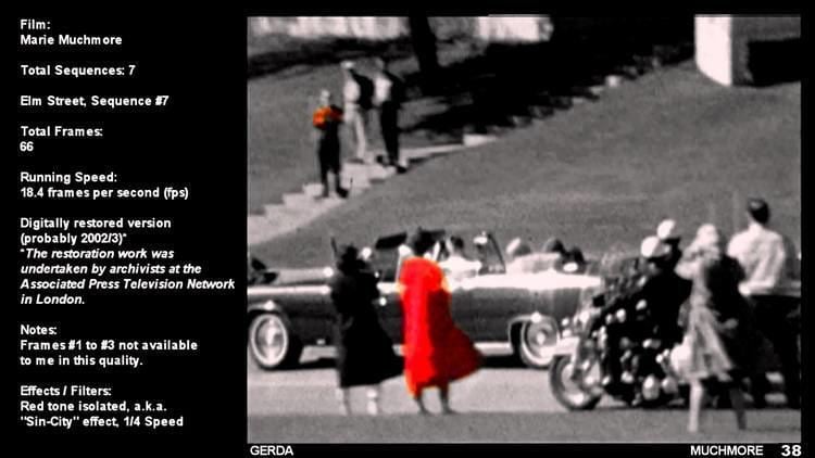 Marie Muchmore JFK Marie Muchmore Film Elm Street Sequence YouTube