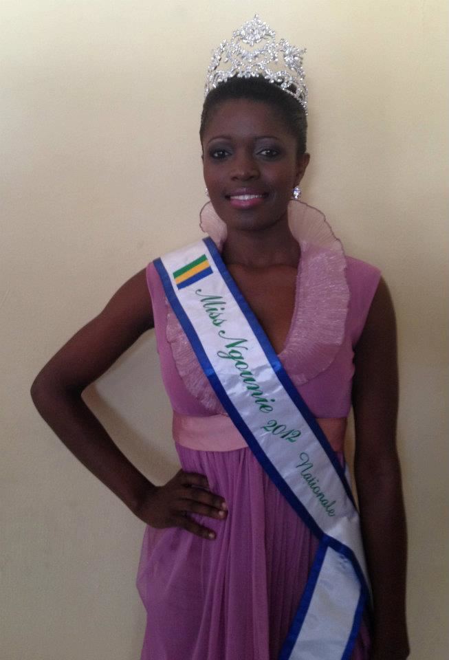 Marie-Noëlle Ada MISS amp CIE Miss Gabon 2012 Marie Noelle Ada Meyo