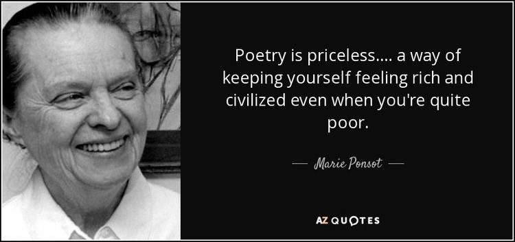 Marie Ponsot QUOTES BY MARIE PONSOT AZ Quotes