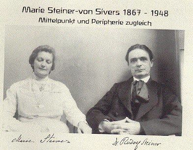 Marie Steiner-von Sivers Rudolf Steiner and Marie von Sivers Anthroposophy Pinterest