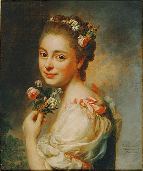 Marie-Suzanne Giroust Alexander Roslin Portrait of the Artists Wife Marie Suzanne 1763