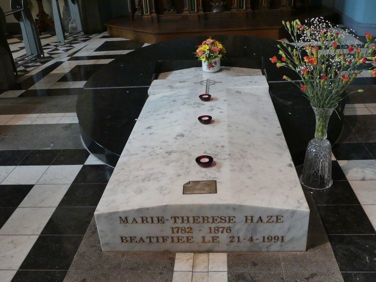 Marie Thérèse Haze Translation de la bienheureuse MarieThrse Haze