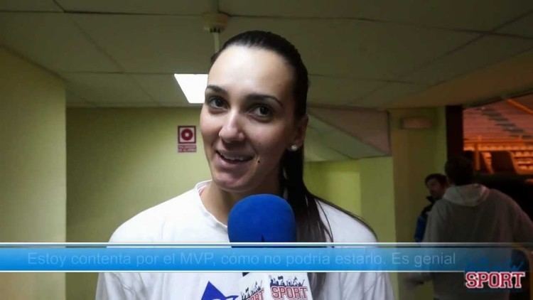 Marija Režan La MVP Marija Rezan habla para SportSalamanca YouTube