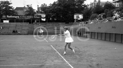 Marijke Schaar Fototoek 1969 NK Tennis KNLTB 1969 Marijke Schaar NK