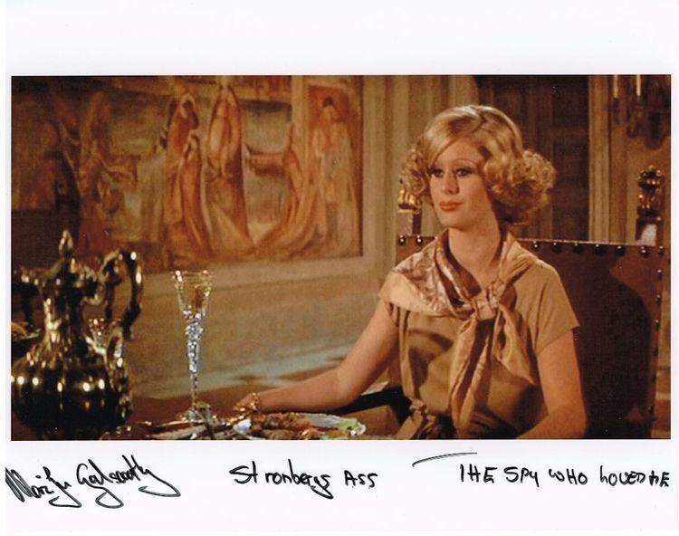 Marilyn Galsworthy Marilyn Galsworthy Autograph Signed Photo The Spy Who Loved Me