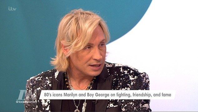 Marilyn (singer) Eighties singer Marilyn comes to blows with Janet Street Porter on