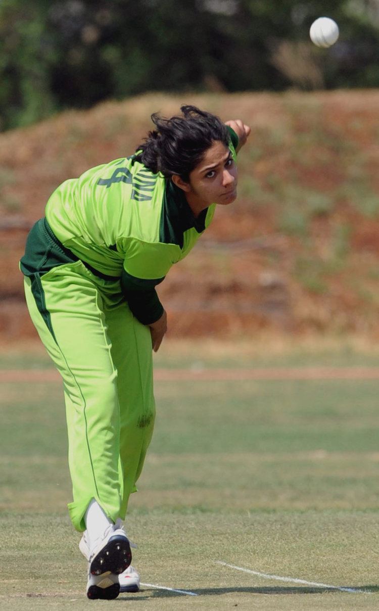 Marina Iqbal Pakistans Marina Iqbal bowls Photo ICC Womens Cricket