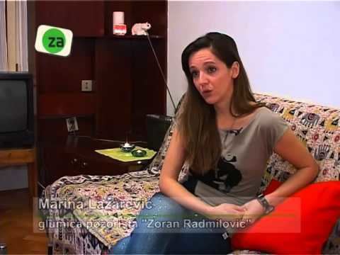 Marina Lazarević Beogradska glumica u Zajearu Za media