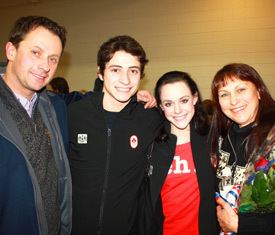 Marina Zueva Tessa Virtue Scott Moir images coaches Igor Shpilband and Marina