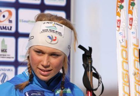 Marine Bolliet Biathlon Challenge Bessans Marine Bolliet domine ses