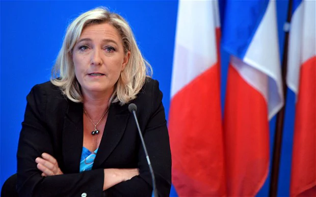 Marine Le Pen France39s Le Pen ban nonpork meals in schools Telegraph