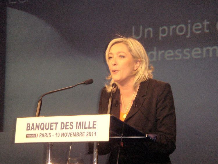 Marine Le Pen presidential campaign, 2012