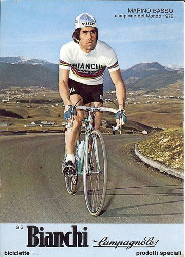 Marino Basso Santini Weltmeistertrikot Marino Basso UCI WMTrikot