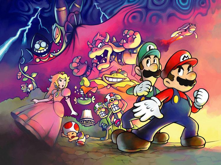 Mario & Luigi: Superstar Saga Mario And Luigi Superstar Saga URising Sun ROM lt GBA ROMs