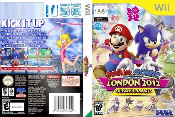 Mario & Sonic at the London 2012 Olympic Games wwwcoversresourcecomcoversMarioSonicAtThe
