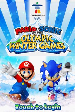 Mario & Sonic at the Olympic Winter Games Mario amp Sonic at the Olympic Winter Games Sonic Retro