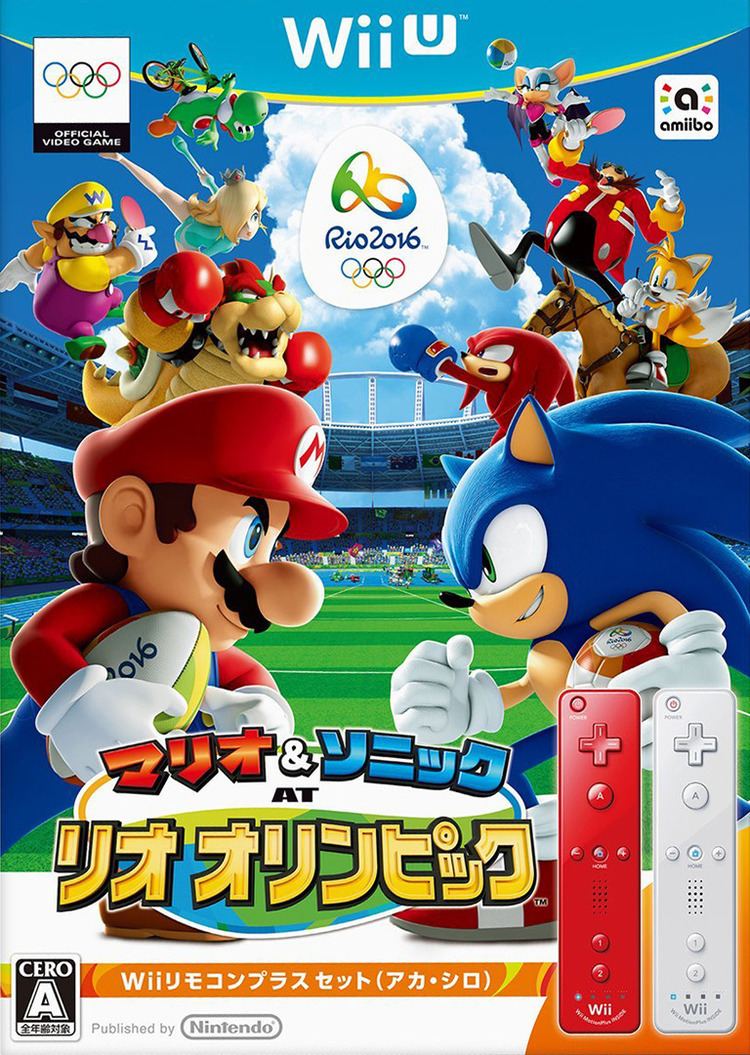 Mario & Sonic at the Rio 2016 Olympic Games artgametdbcomwiiucoverHQBJAABJJ01jpg