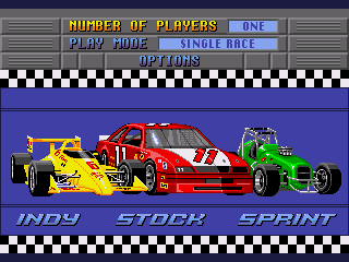 Mario Andretti Racing mario andretti racing Download ROMs Sega GenesisSega