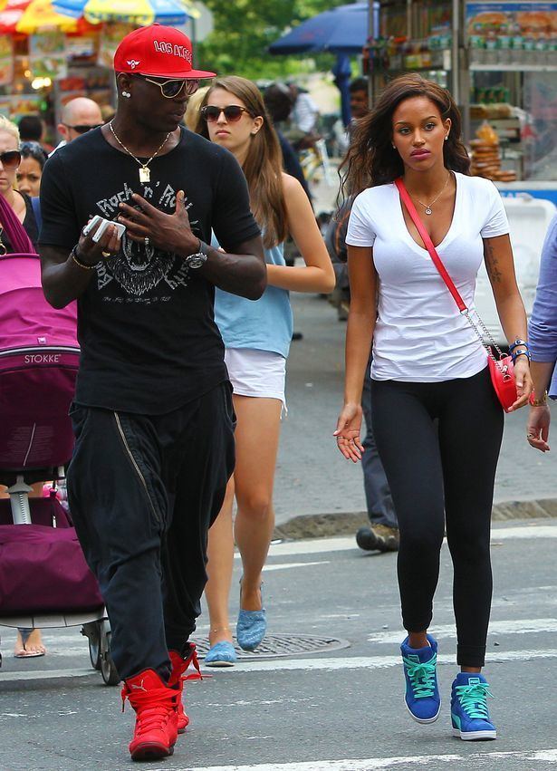 Mario Balotelli Mario Balotelli and Fanny Neguesha SPLIT after footballer has his