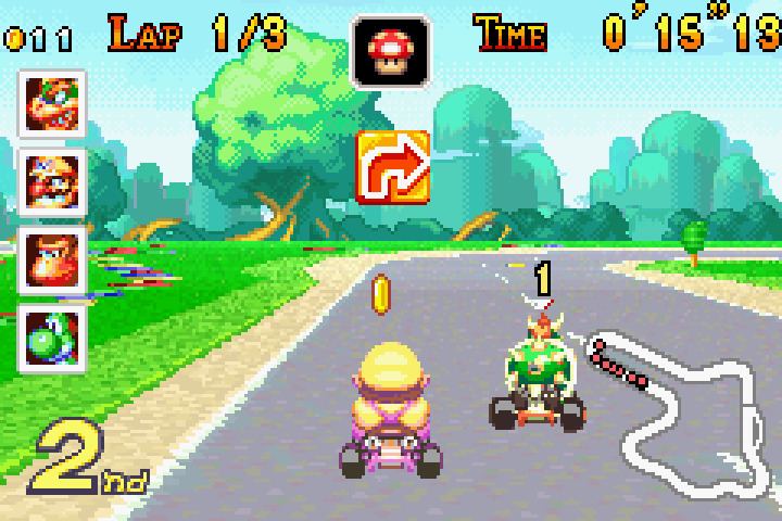 Mario Kart: Super Circuit Mario Kart Super Circuit ECezar ROM lt GBA ROMs Emuparadise