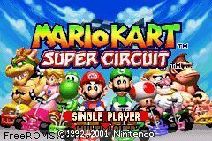 Mario Kart: Super Circuit Mario Kart Super Circuit ROM Gameboy Advance download from
