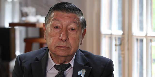 Mario Menéndez Argentine military governor of the Falklands arrested for human