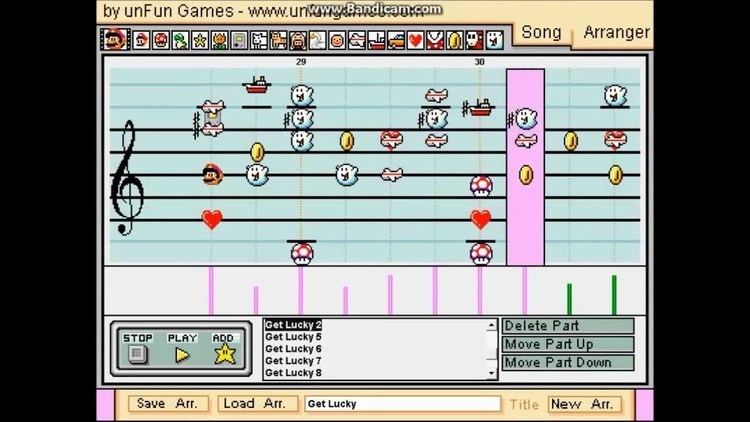 Mario Paint Get Lucky Mario Paint Composer Daft Punk YouTube