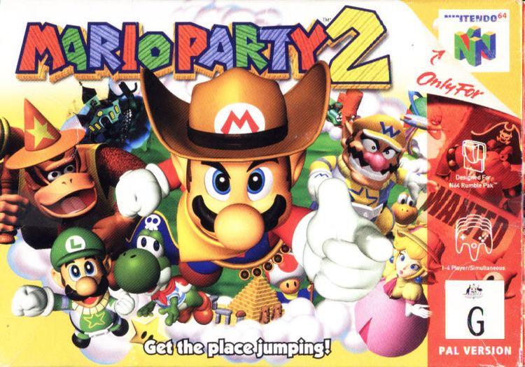 Mario Party 2 wwwmobygamescomimagescoversl55600mariopart