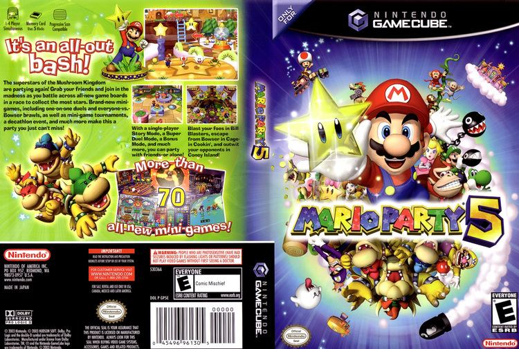 Mario Party 5 wwwtheisozonecomimagescovergc94jpg