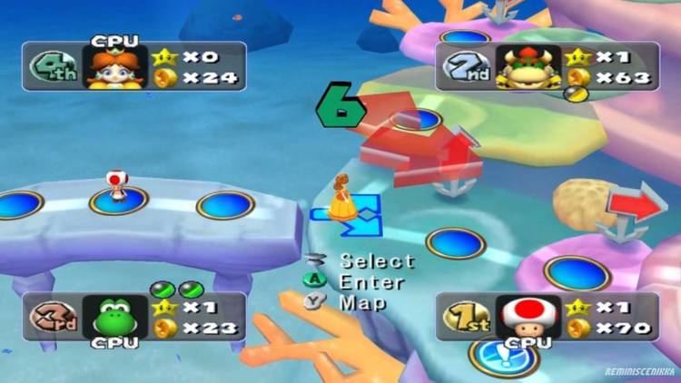 Mario Party 5 Mario Party 5 Party Mode Undersea Dreams Gameplay YouTube