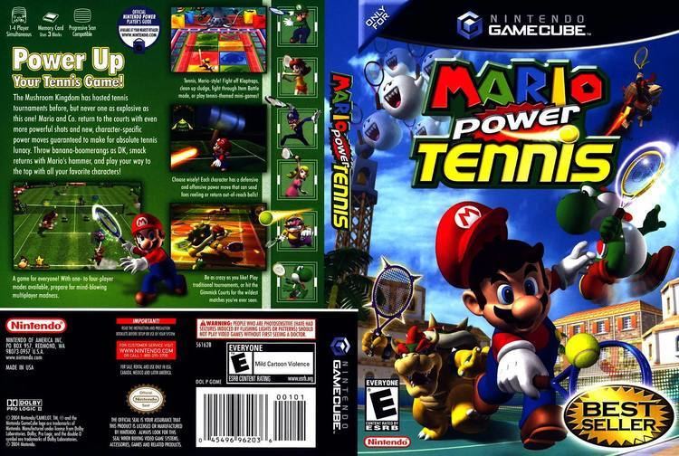 Mario Power Tennis Mario Power Tennis ISO lt GCN ISOs Emuparadise