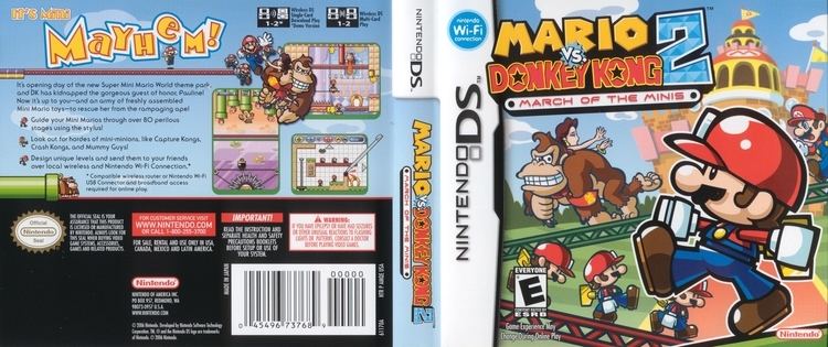 Mario vs. Donkey Kong 2: March of the Minis Mario Vs Donkey Kong 2 March Of The Minis Cover Download Nintendo