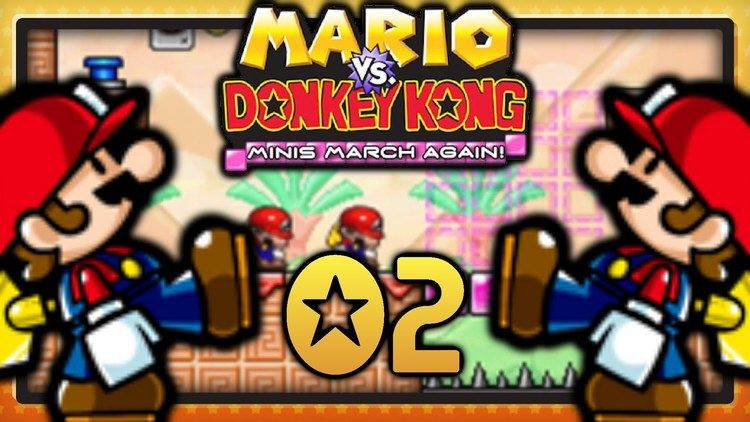 Mario vs. Donkey Kong: Minis March Again! Mario vs Donkey Kong Minis March Again Floor 1 Sandstone Stroll