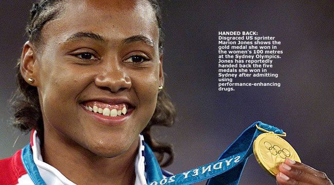 Marion Jones Marion Jones banned hands back Olympic medals Stuffconz