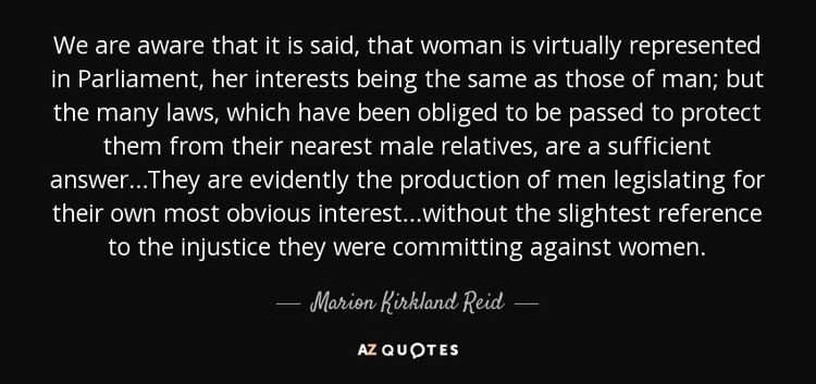 Marion Kirkland Reid QUOTES BY MARION KIRKLAND REID AZ Quotes