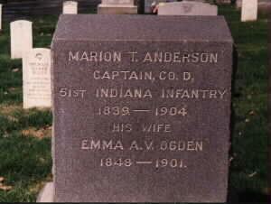 Marion T. Anderson Marion T Anderson Captain United States Army