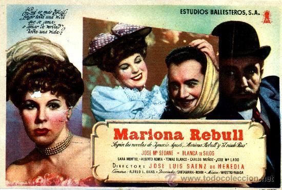 Mariona Rebull (film) mariona rebull folleto de mano original 1947 Comprar Clasico