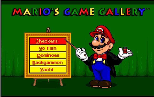 Mario's Game Gallery Mario39s Game Gallery Play DOS games online