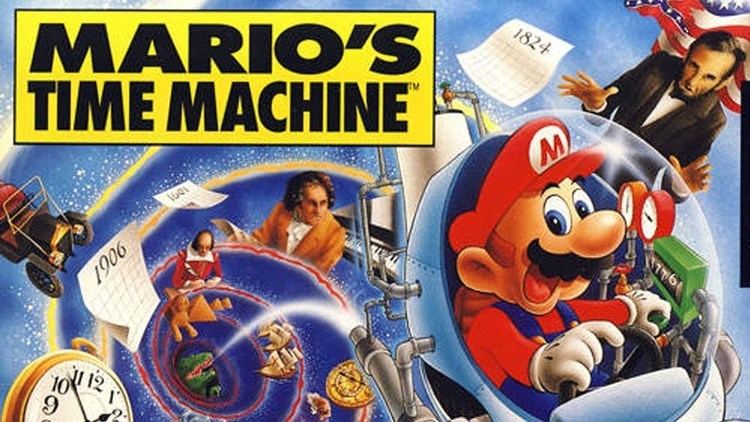 Mario's Time Machine CGRundertow MARIO39S TIME MACHINE for Super Nintendo Video Game