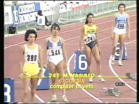 Marisa Masullo Marisa Masullo 19870729 Campionati Italiani di Atletica Roma