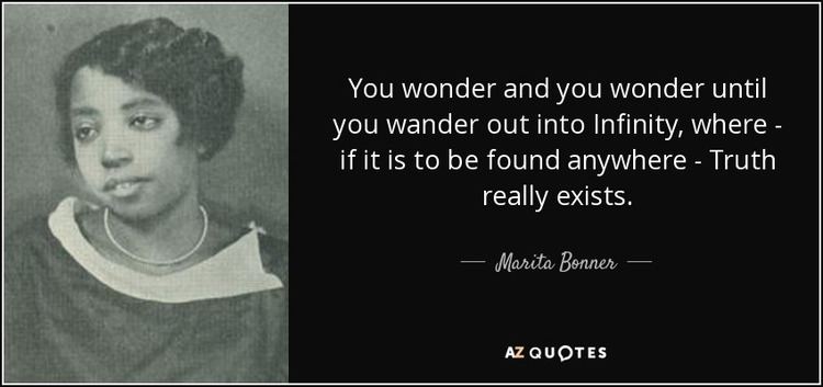 Marita Bonner TOP 6 QUOTES BY MARITA BONNER AZ Quotes